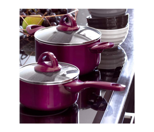AMBITION Garnek Glamour 28cm purple (83124) - 1456972 - zdjęcie 3